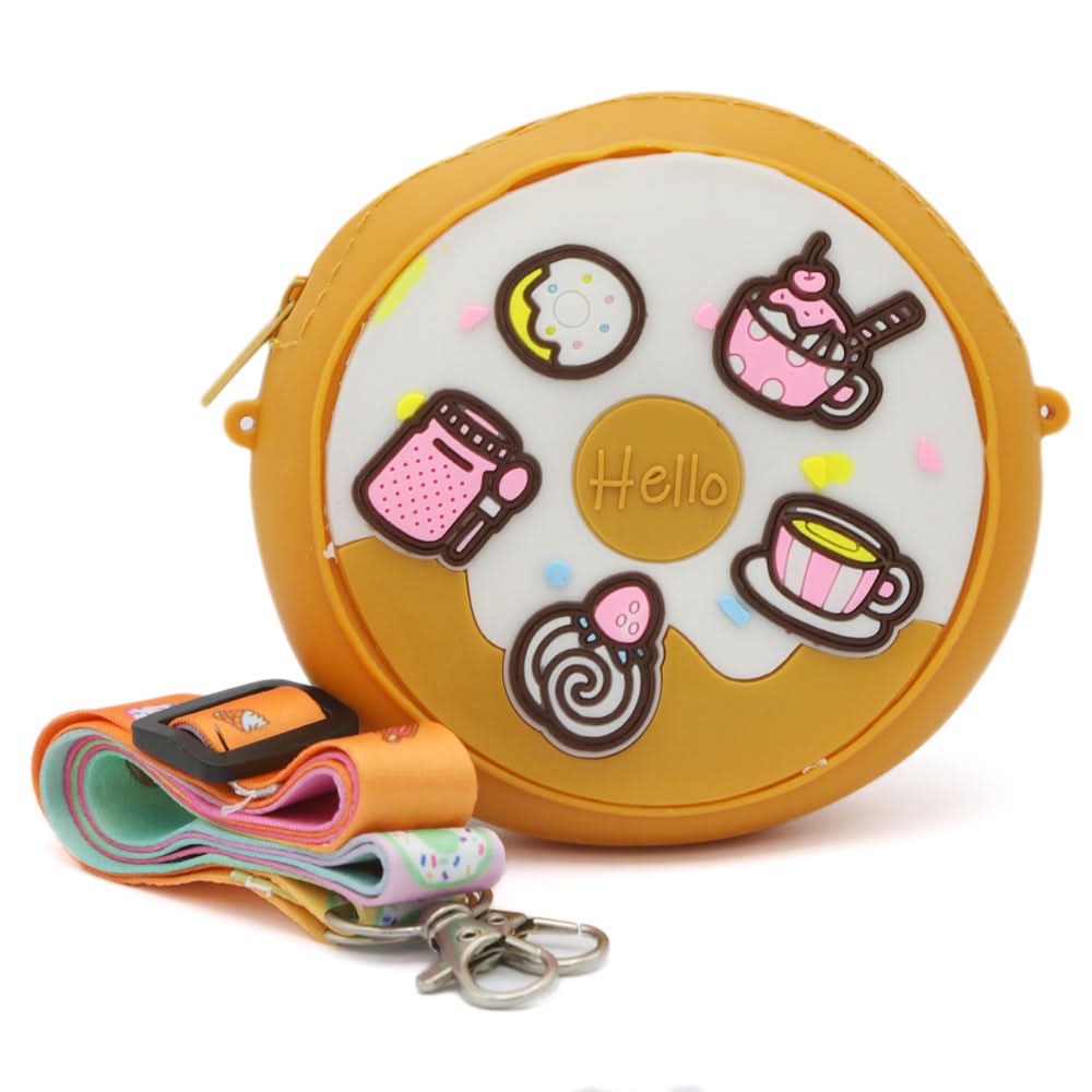 Girls Sling Bag - Mustard, Kids Bags, Chase Value, Chase Value