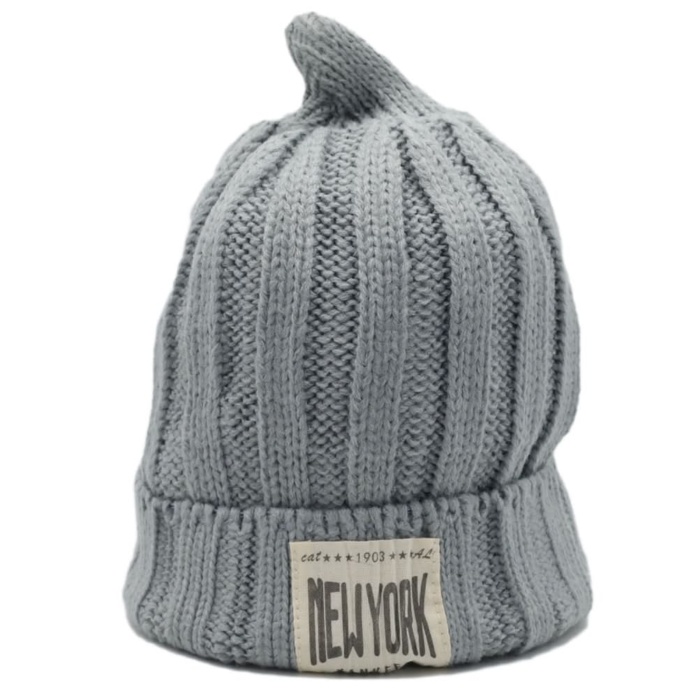 Kids Woolen Cap - Grey, Girls Caps & Gloves, Chase Value, Chase Value