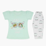 Girls Tights Suit - Light Green, Girls Suits, Chase Value, Chase Value