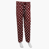 Women's Fancy Trouser - Maroon, Women Pants & Tights, Chase Value, Chase Value