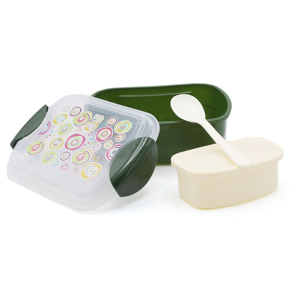 Kid's Lunch Box - Green-A, Kids, Tiffin Boxes And Bottles, Chase Value, Chase Value