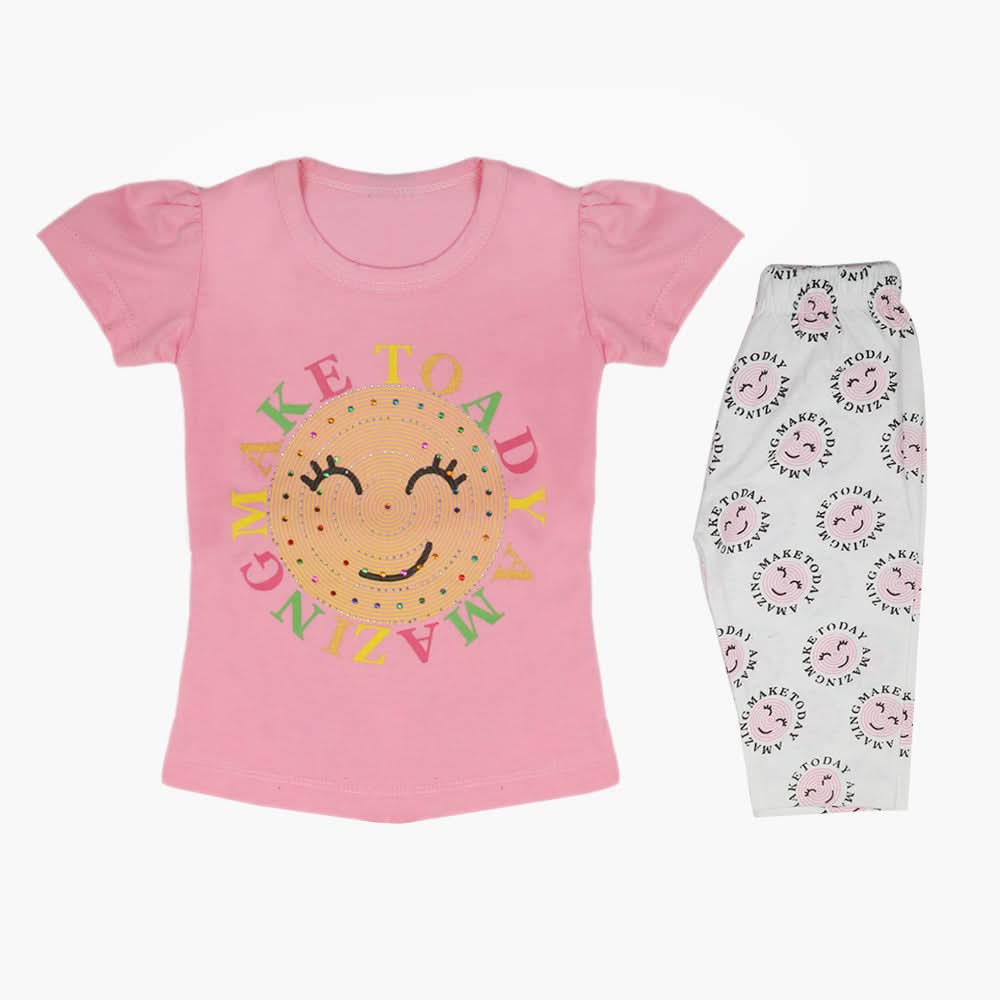 Girls Tights Suit - Pink, Girls Suits, Chase Value, Chase Value
