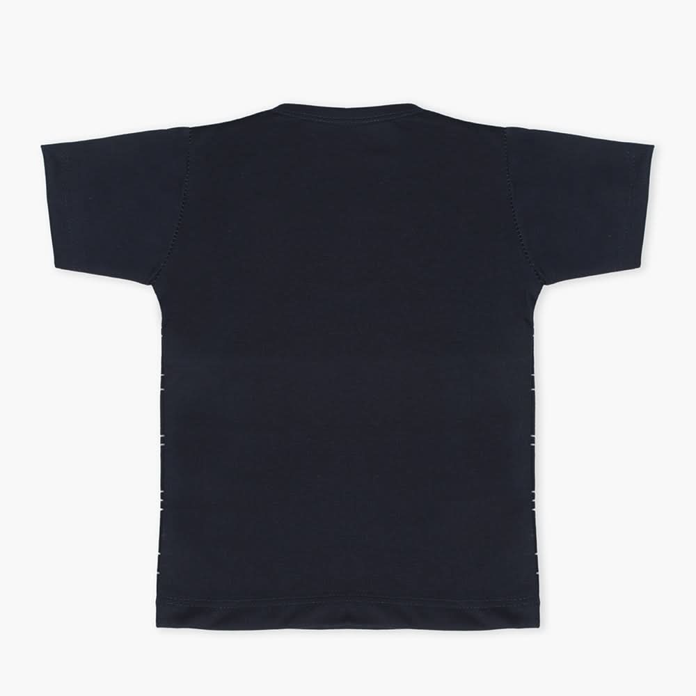 Boys Half Sleeves T-Shirt - Navy Blue, Boys T-Shirts, Chase Value, Chase Value