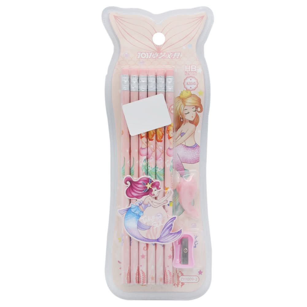 Pencil Set - Pink, Pencil Boxes & Stationery Sets, Chase Value, Chase Value