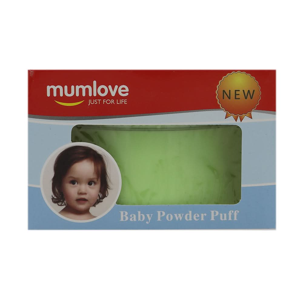 Mum Love Powder Puff A808-A - Light Green, Kids, Other Accessories, Chase Value, Chase Value