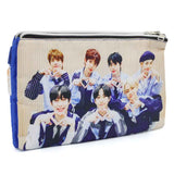 Pencil Pouch Two Zipper - Blue, Pencil Boxes & Stationery Sets, Chase Value, Chase Value