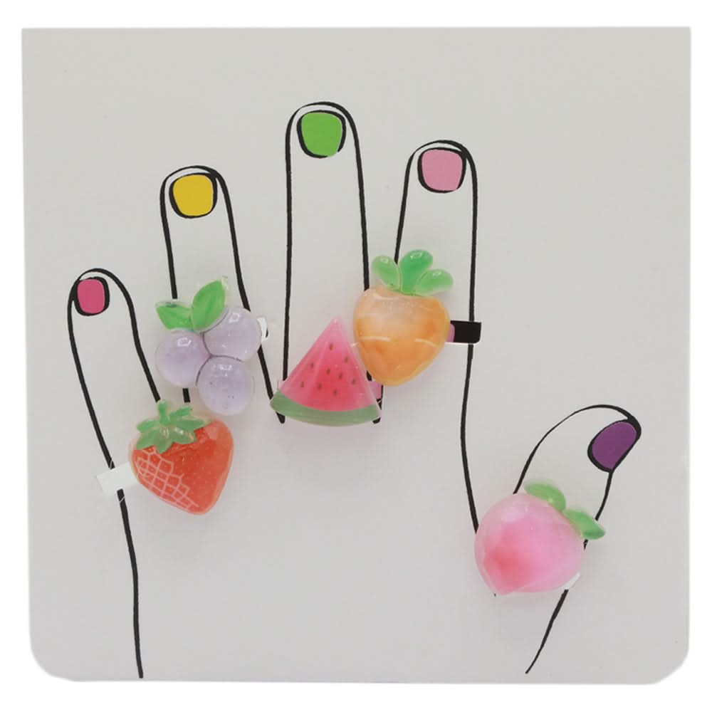 Children Ring Card - B, Girls Finger Rings, Chase Value, Chase Value