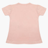 Girls Half Sleeves T-Shirt - Baby Pink, Girls T-Shirts, Chase Value, Chase Value