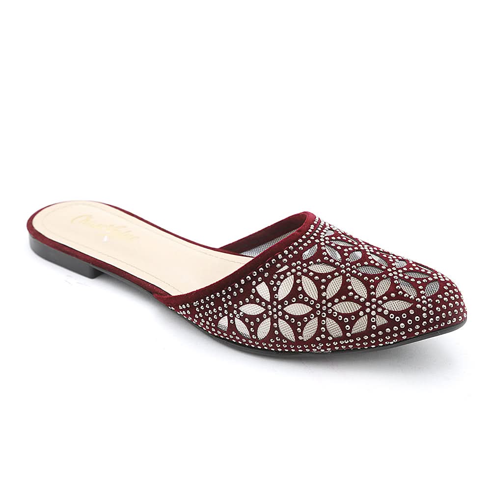 Women's Banto Slipper - Maroon, Women, Slippers, Chase Value, Chase Value