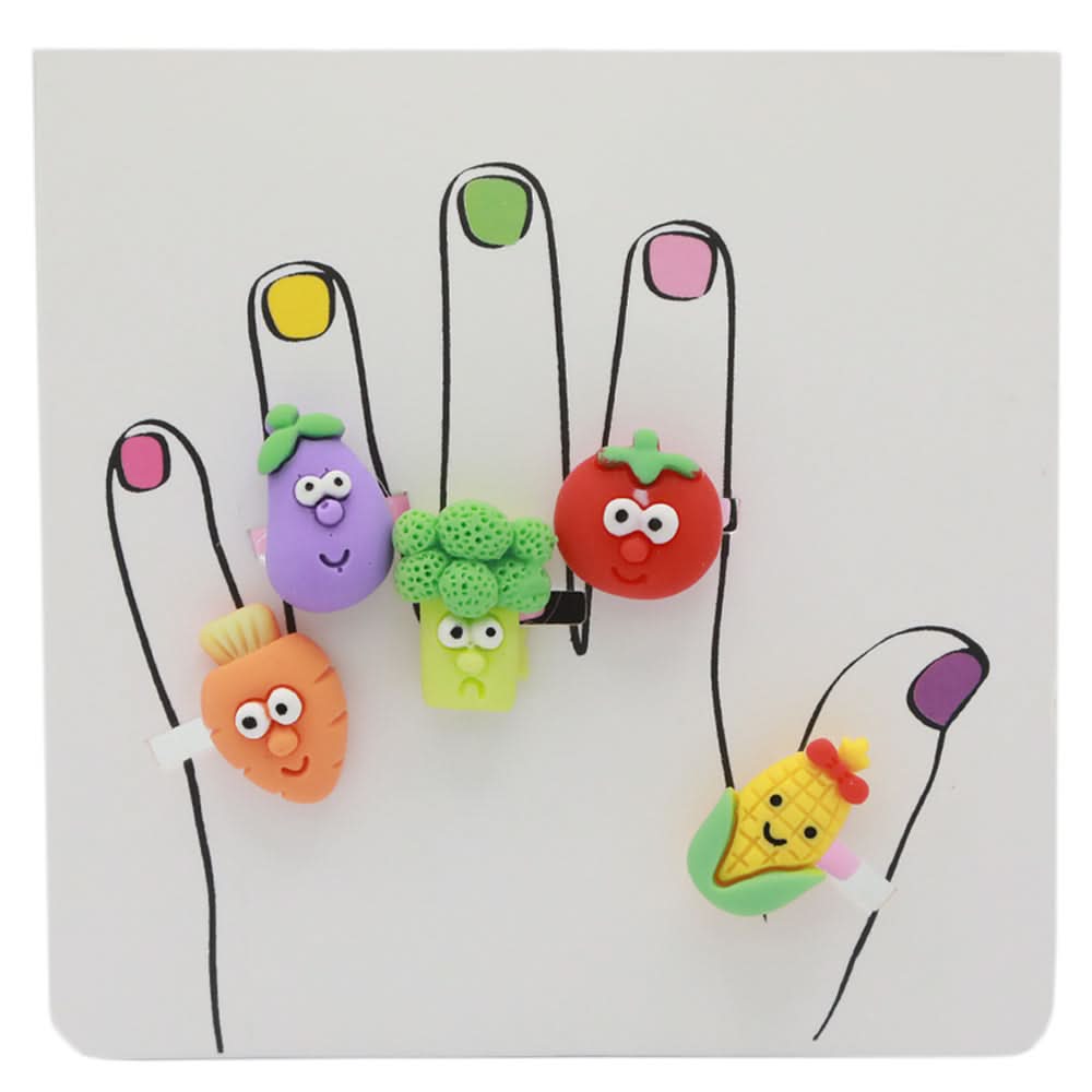 Children Ring Card - J, Girls Finger Rings, Chase Value, Chase Value