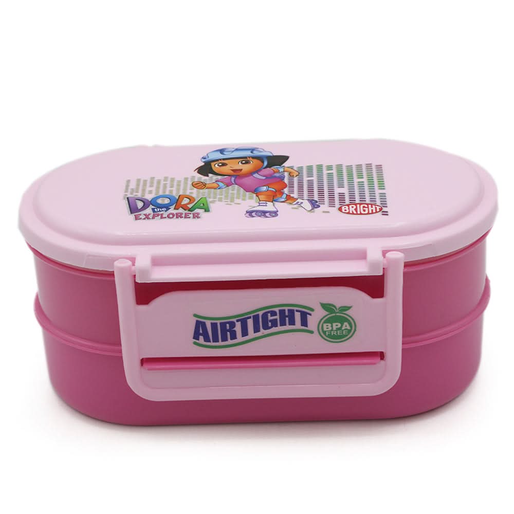 Kids Lunch Box Double - Pink, Kids, Tiffin Boxes And Bottles, Chase Value, Chase Value