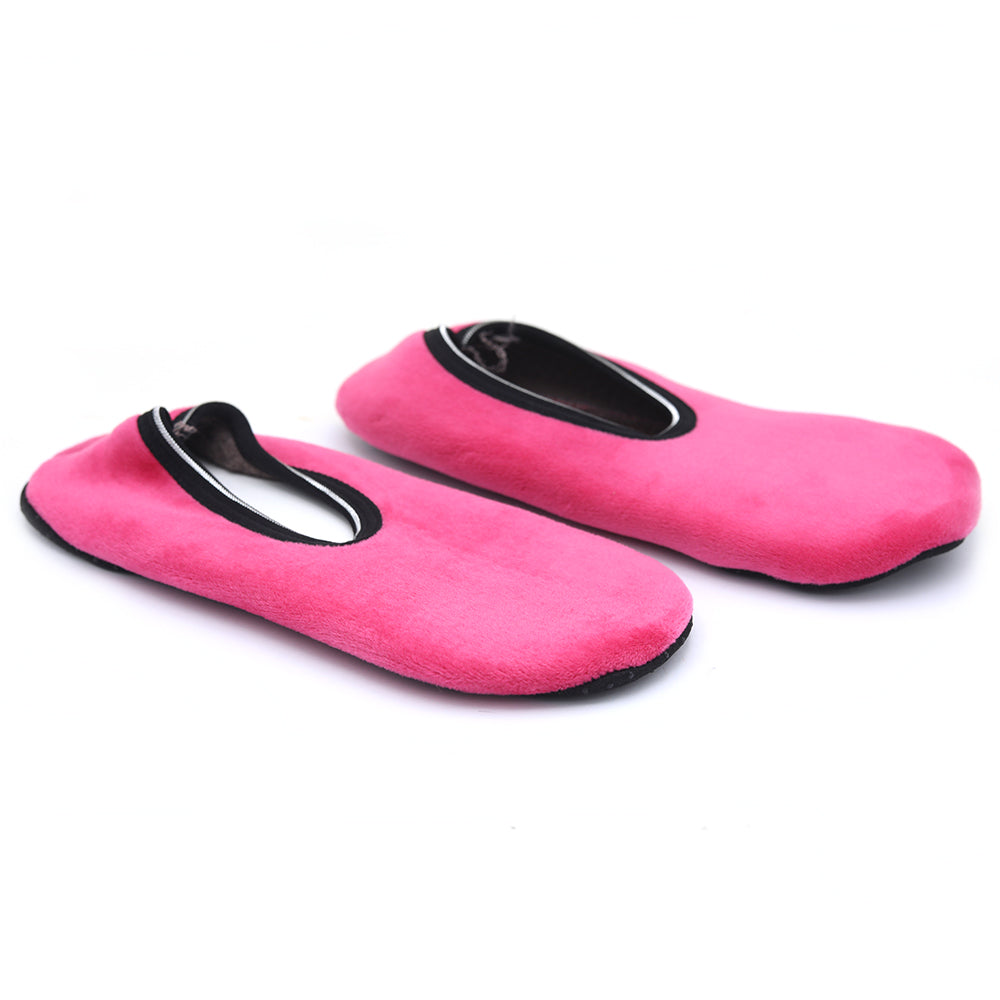 Women's Velvet Boot Socks - Pink, Women, Socks Stocking And Gloves, Chase Value, Chase Value