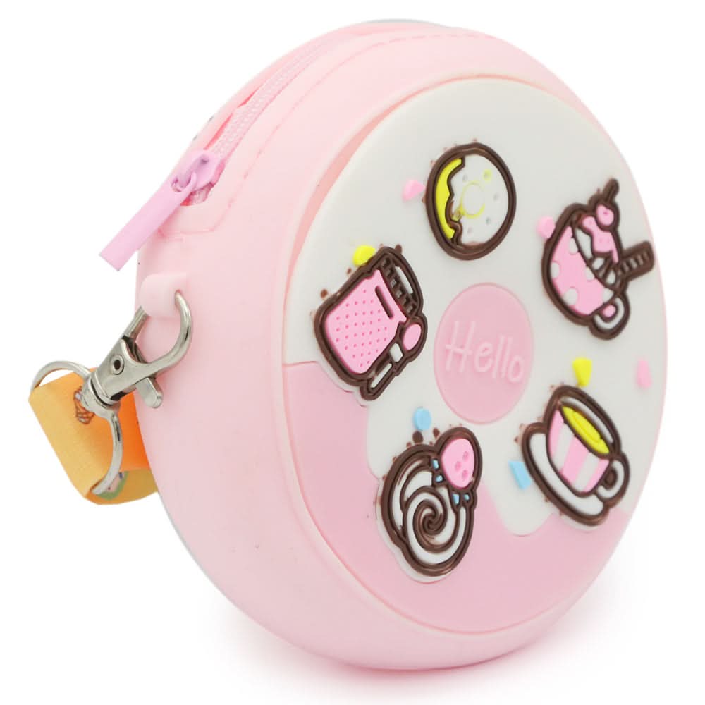Girls Sling Bag - Light Pink, Kids Bags, Chase Value, Chase Value