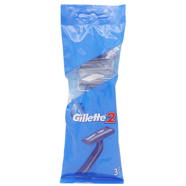Gillette2 Bag 3 Razor, Beauty & Personal Care, Razor And Cartridges, Gillette, Chase Value