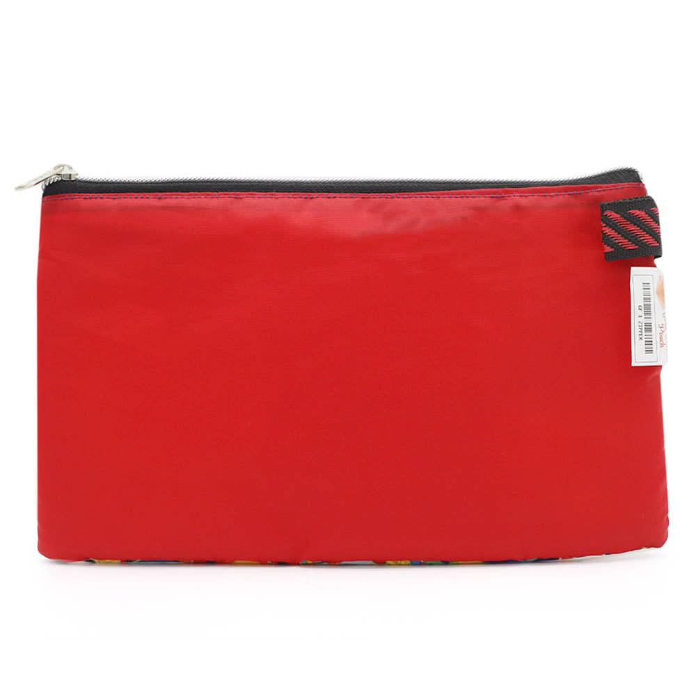 Pencil Pouch One Zipper - Red, Pencil Boxes & Stationery Sets, Chase Value, Chase Value