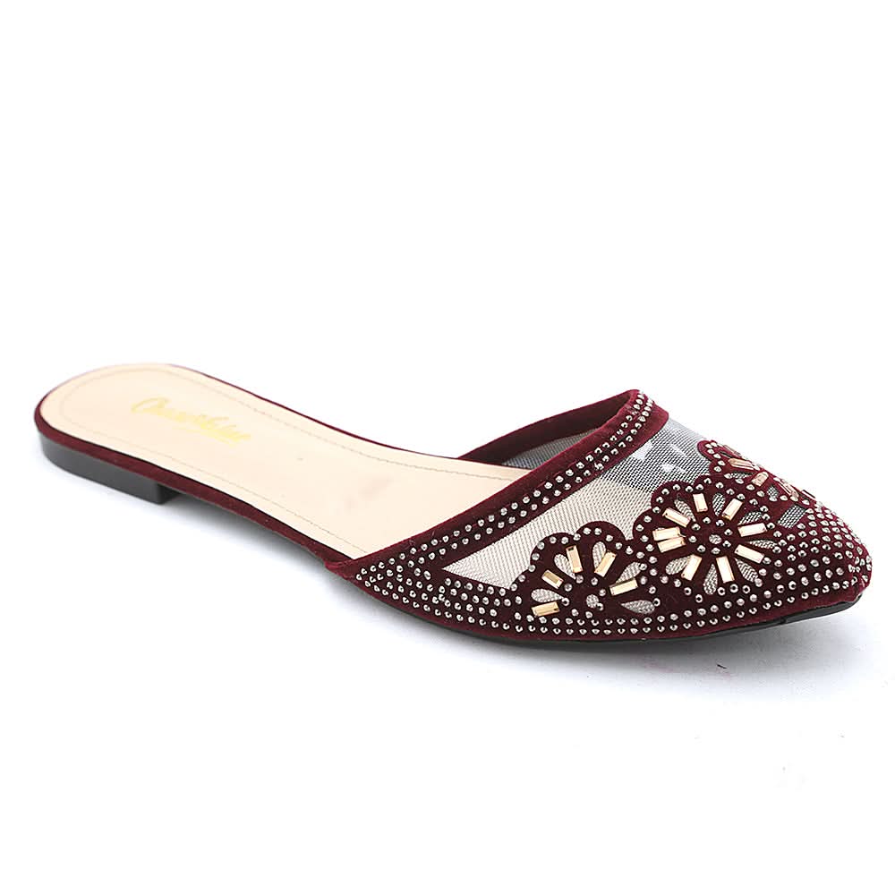 Women's Banto Slipper - Maroon, Women, Slippers, Chase Value, Chase Value