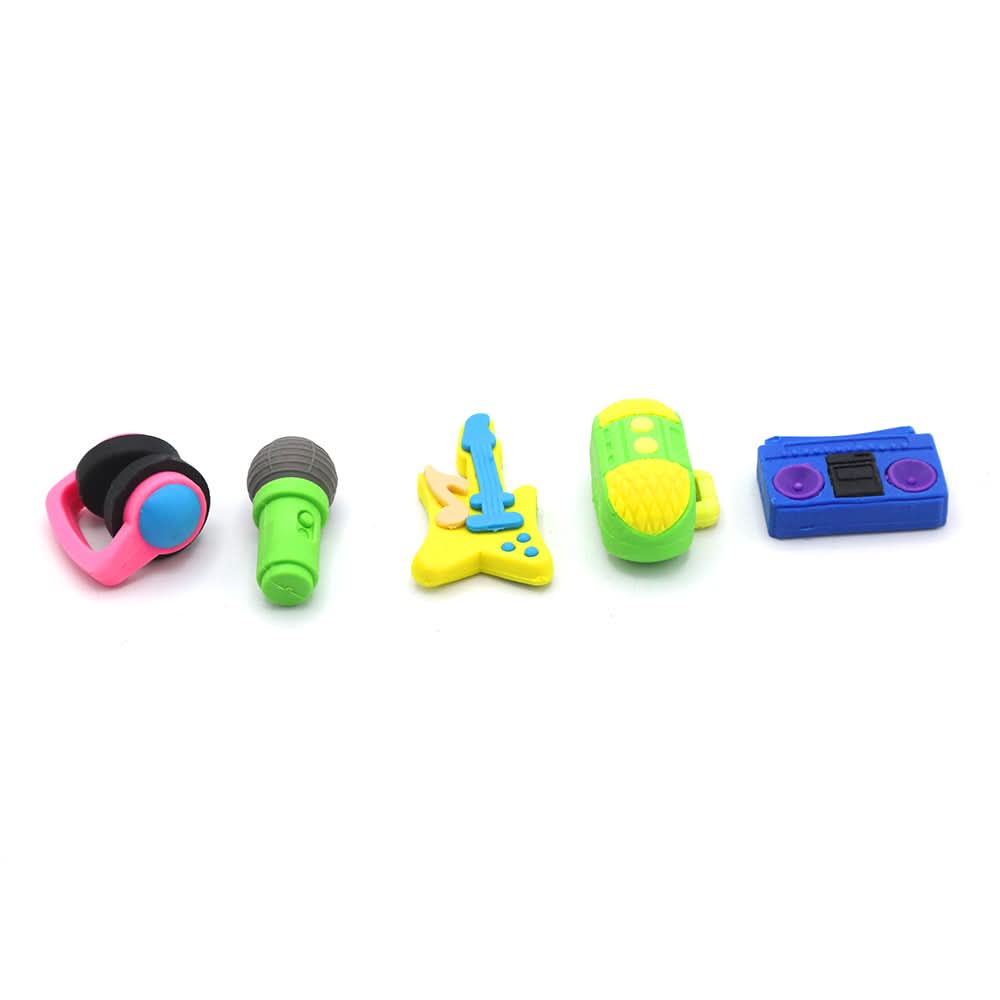 Eraser - Pack of 5, Pencil Boxes & Stationery Sets, Chase Value, Chase Value