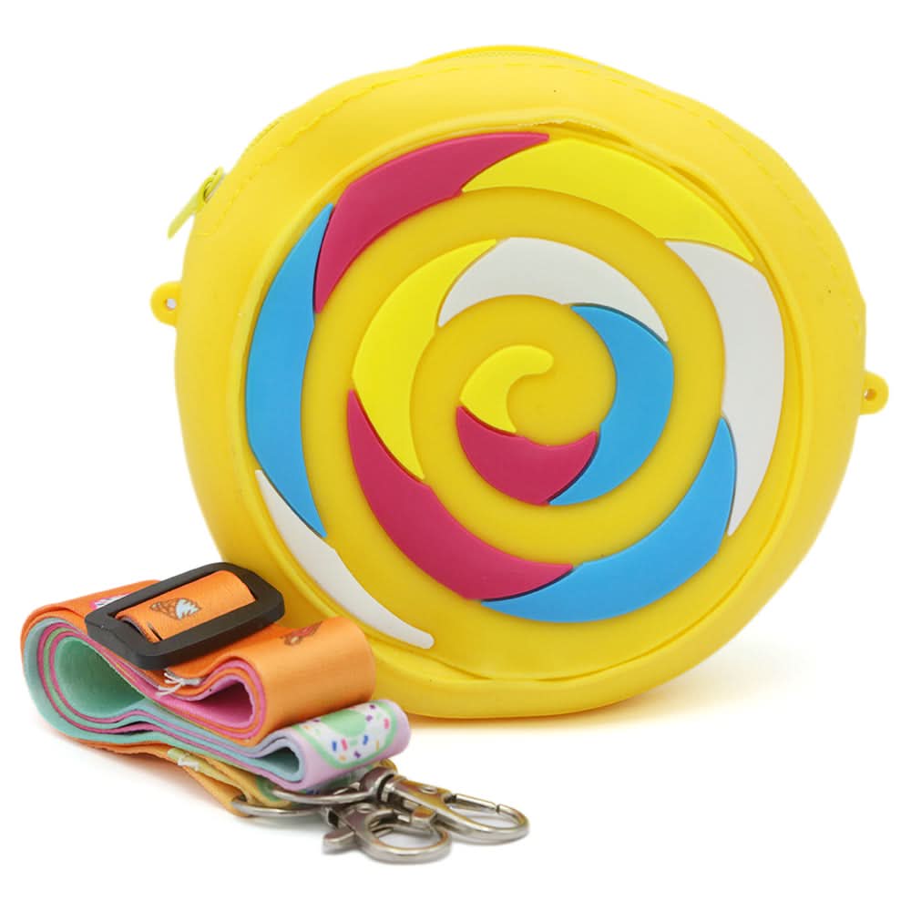 Girls Sling Bag - Yellow, Kids Bags, Chase Value, Chase Value