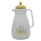 Flask 1Ltr - White, Thermos & Mug, Chase Value, Chase Value