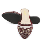 Women's Banto Slipper - Maroon, Women, Slippers, Chase Value, Chase Value