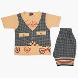 Boys Short Suit - Peach, Boys Sets & Suits, Chase Value, Chase Value