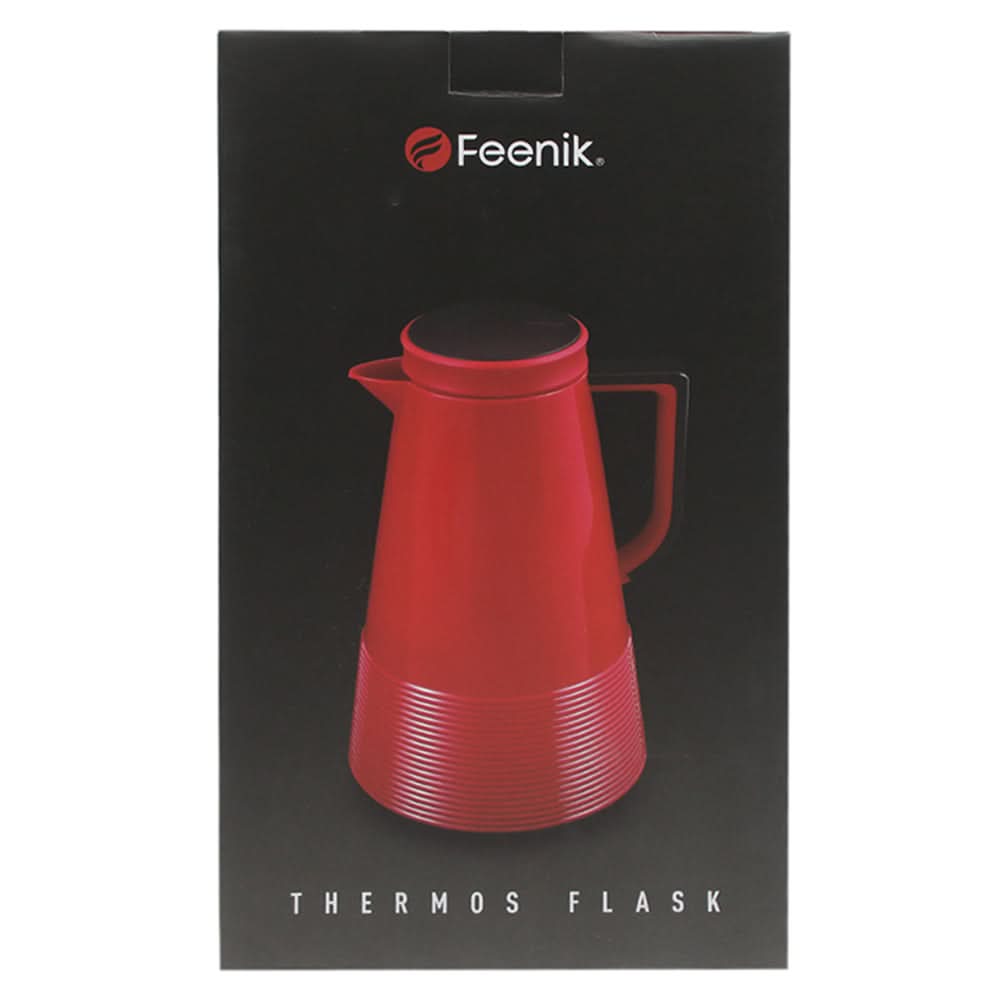 Feenik Flask 1Ltr - White, Thermos & Mug, Chase Value, Chase Value
