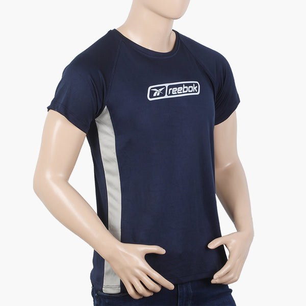Men's Half Sleeves T-Shirt - Navy Blue, Men's T-Shirts & Polos, Chase Value, Chase Value