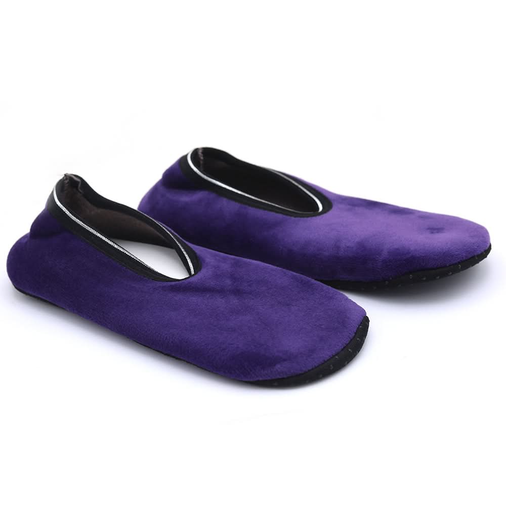 Women's Velvet Boot Socks - Purple, Women, Socks Stocking And Gloves, Chase Value, Chase Value