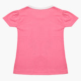 Girls Half Sleeves T-Shirt - Pink, Girls T-Shirts, Chase Value, Chase Value