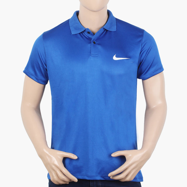 Men's Half Sleeves Polo T-Shirt - Royal Blue, Men's T-Shirts & Polos, Chase Value, Chase Value