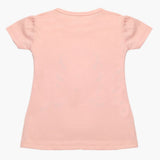Girls Half Sleeves T-Shirt - Baby Pink, Girls T-Shirts, Chase Value, Chase Value