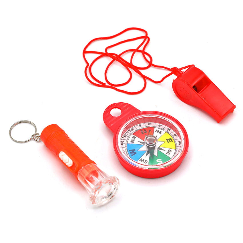 Compass, Torch & Whistle - Red, Doctor & Other Sets, Chase Value, Chase Value