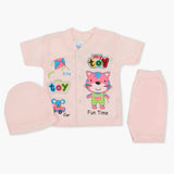 Newborn Boys Half Sleeves Suit - Light Pink, Newborn Boys Sets & Suits, Chase Value, Chase Value