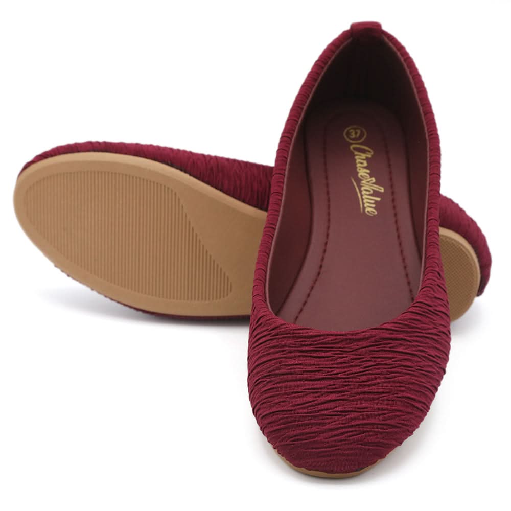 Women's Pumps - Maroon, Women Pumps, Chase Value, Chase Value
