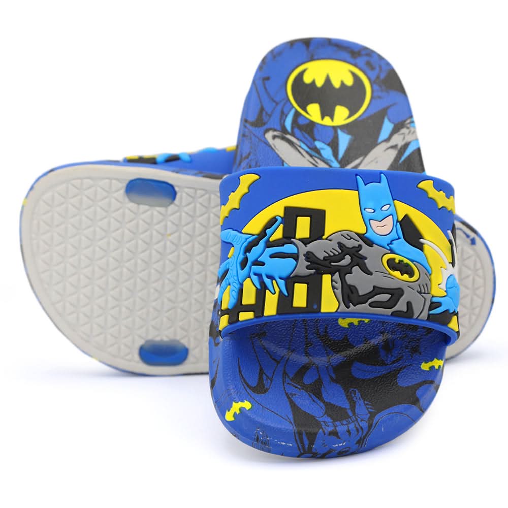 Boys Slider Batman - Blue, Boys Slippers, Chase Value, Chase Value