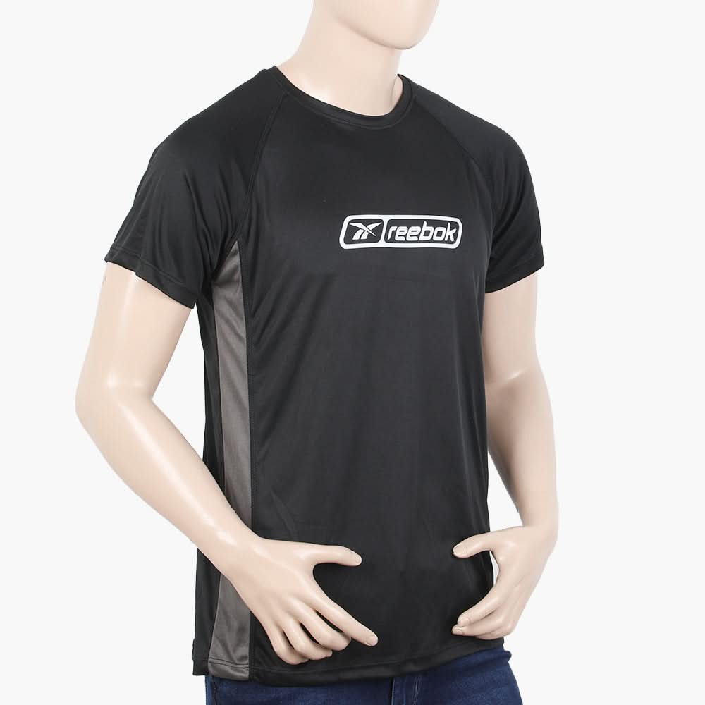 Men's Half Sleeves T-Shirt - Black, Men's T-Shirts & Polos, Chase Value, Chase Value
