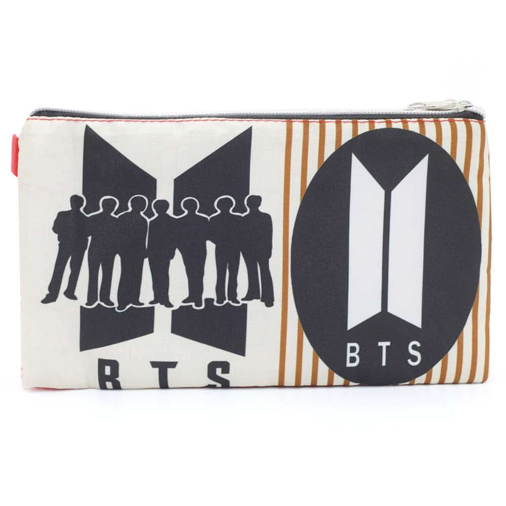 Pencil Pouch Three Zipper - Red, Pencil Boxes & Stationery Sets, Chase Value, Chase Value