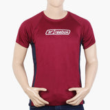 Men's Half Sleeves T-Shirt - Maroon, Men's T-Shirts & Polos, Chase Value, Chase Value