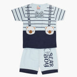 Newborn Boys Half Sleeves Suit - Blue, Newborn Boys Sets & Suits, Chase Value, Chase Value