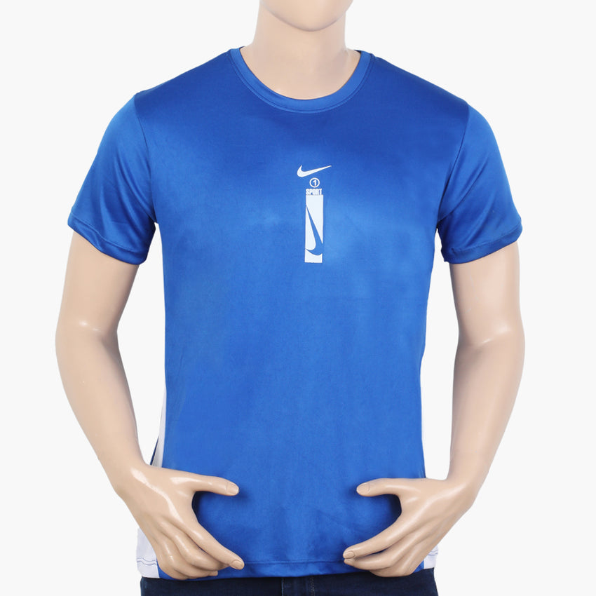 Men's Half Sleeves T-Shirt - Royal Blue, Men's T-Shirts & Polos, Chase Value, Chase Value