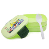Kids Lunch Box Double - Green, Kids, Tiffin Boxes And Bottles, Chase Value, Chase Value