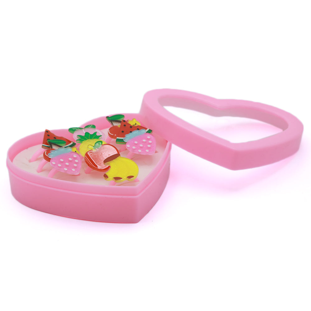 Children Heart Ring Box - C, Girls Finger Rings, Chase Value, Chase Value