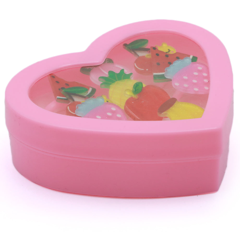 Children Heart Ring Box - C, Girls Finger Rings, Chase Value, Chase Value