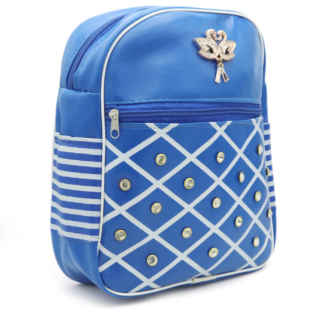 Girls Bag pack 7801 - Blue, Kids, Kids Bags, Chase Value, Chase Value