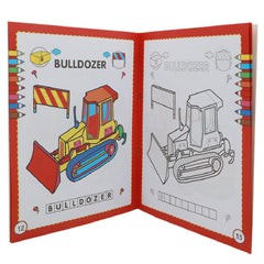 Coloring Book Tractors & Trucks, Coloring Books, Chase Value, Chase Value