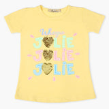 Girls T-Shirt - Yellow, Girls T-Shirts, Chase Value, Chase Value