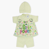 Newborn Girls Half Sleeves Suit - Light Green, Newborn Girls Sets & Suits, Chase Value, Chase Value