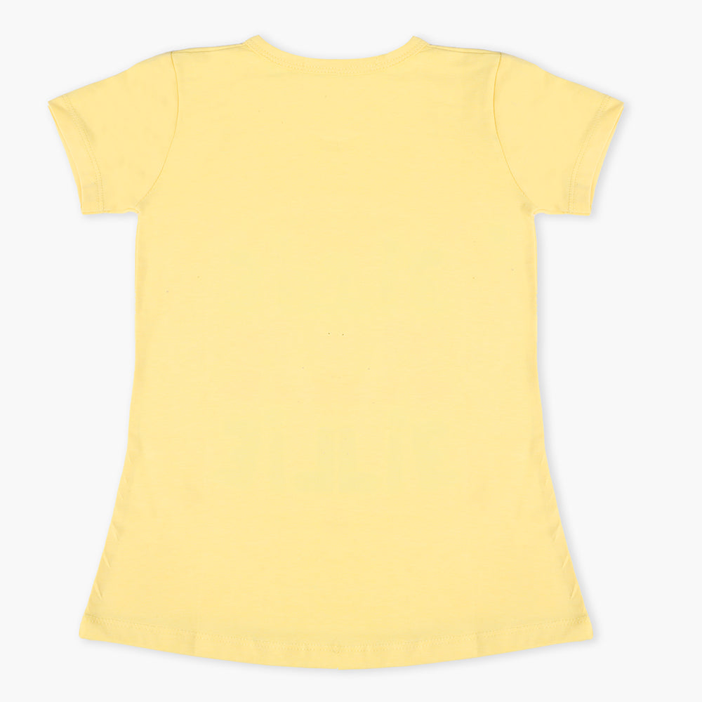 Girls T-Shirt - Lemon, Girls T-Shirts, Chase Value, Chase Value