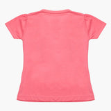Girls Half Sleeves T-Shirt - Light Pink, Girls T-Shirts, Chase Value, Chase Value