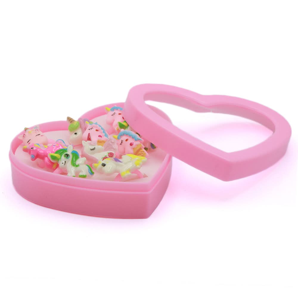 Children Heart Ring Box - A, Girls Finger Rings, Chase Value, Chase Value